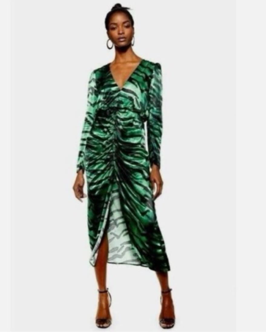 Green And Black Dress - Image 3
