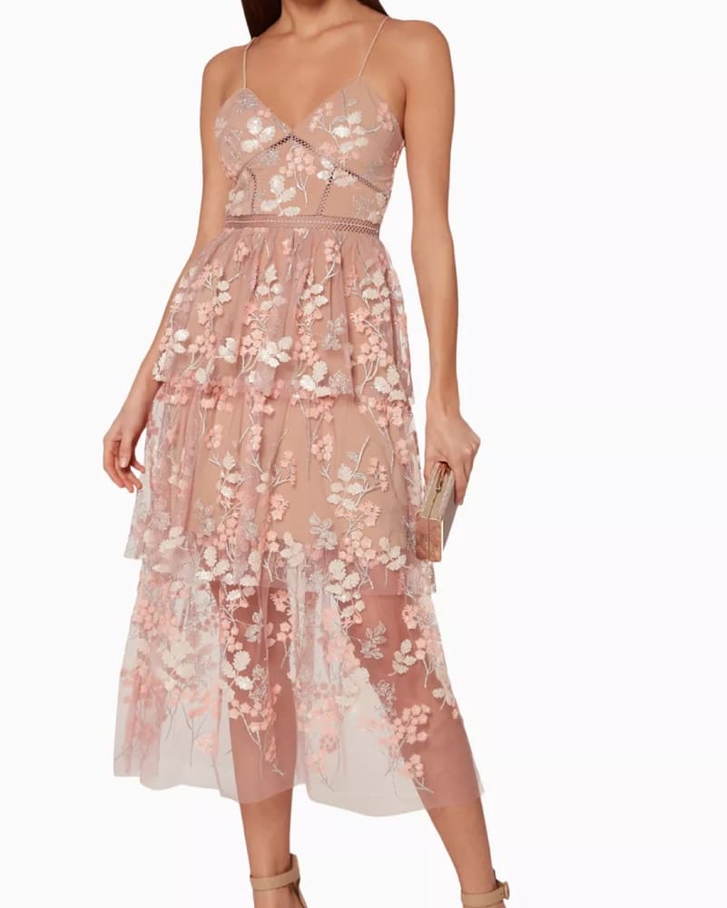 Self Portrait Embellished Dress - Image 1