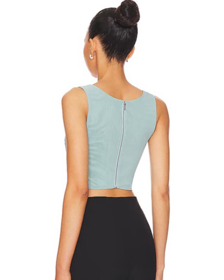 Miaou Campbell Corset in Tourmaline - Image 3
