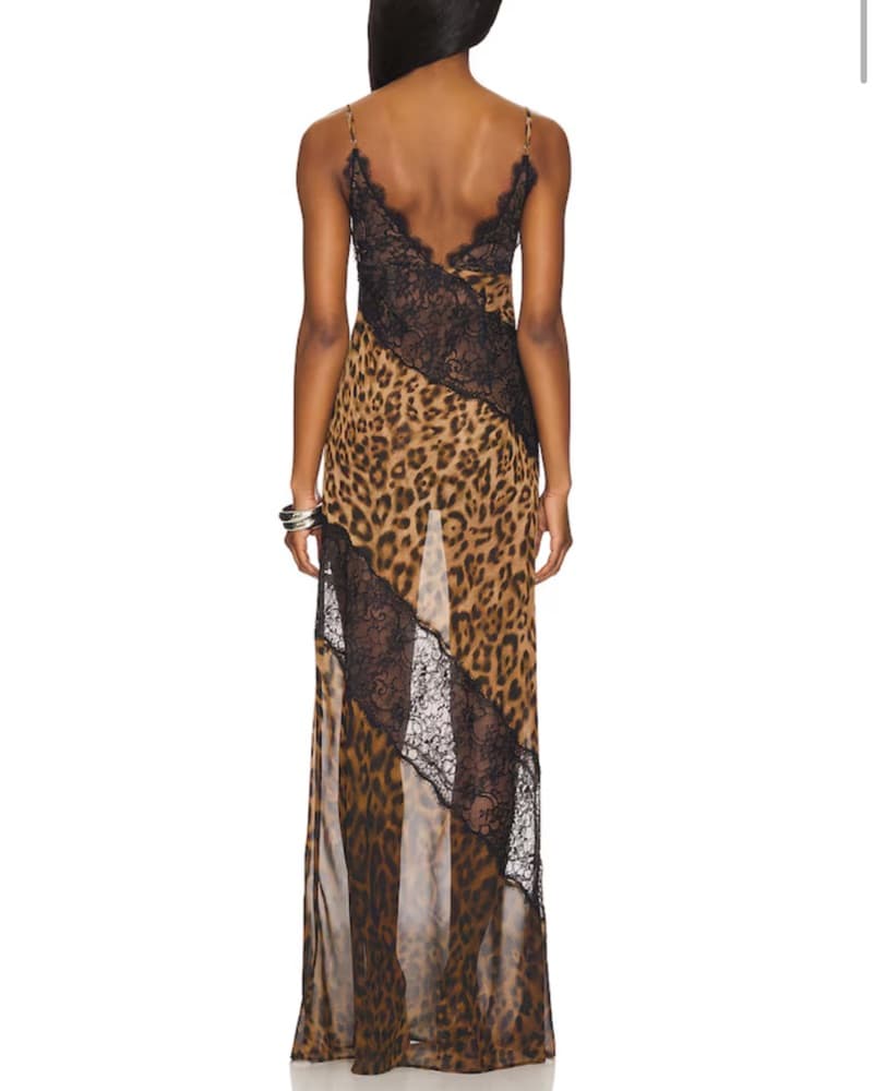 Bellucci Maxi Leopard Dress - Image 3