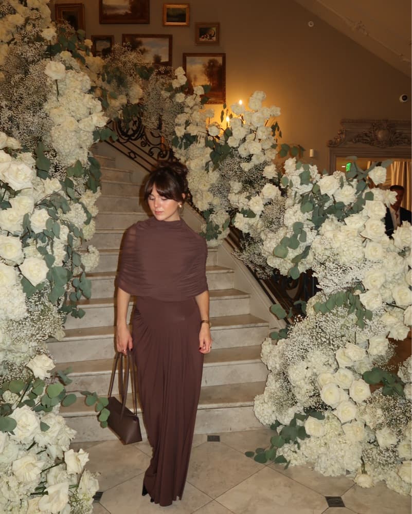 Miss Rossier Brown Catherine Dress - Image 4