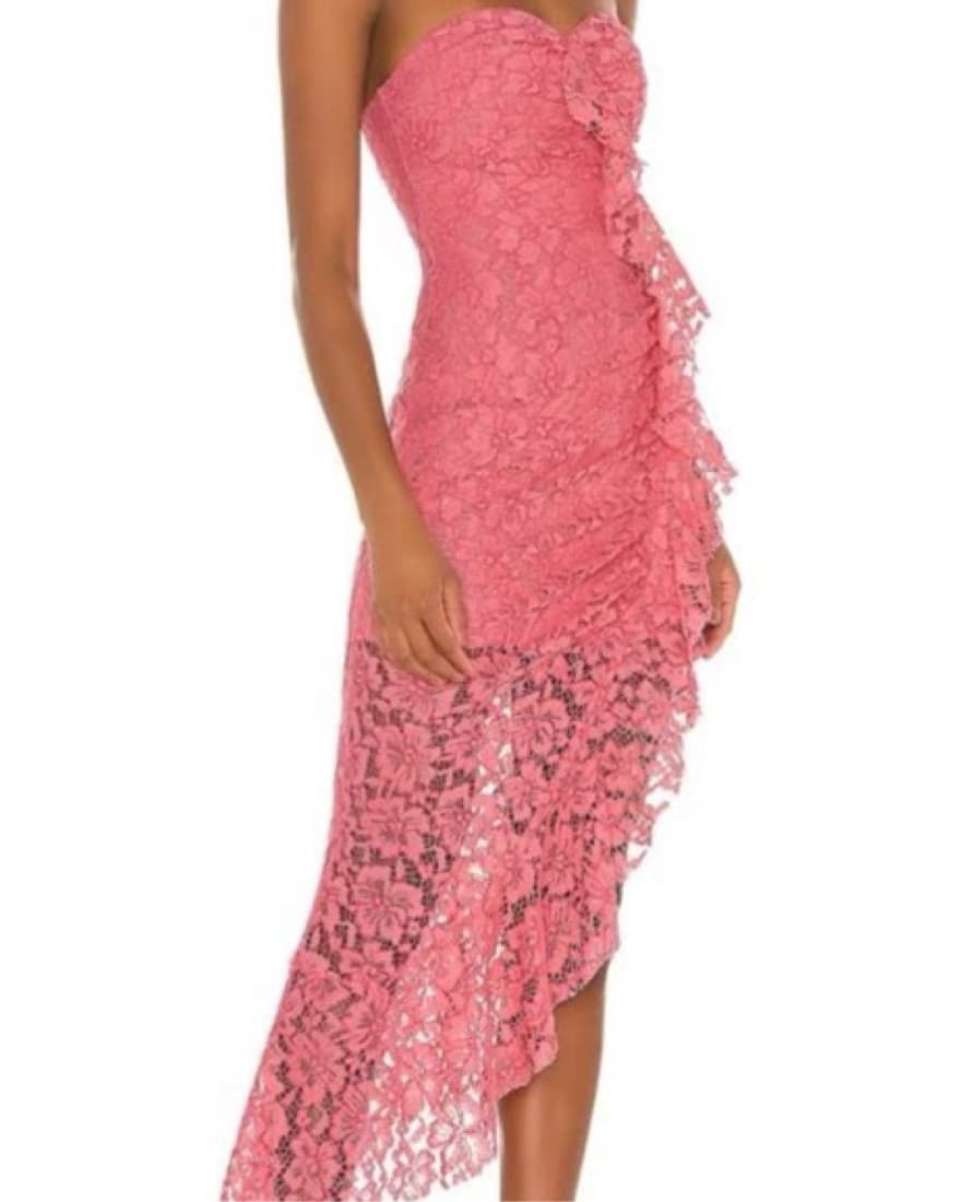 NBD/Revolve Pink Strapless Kayla Dress - Image 2