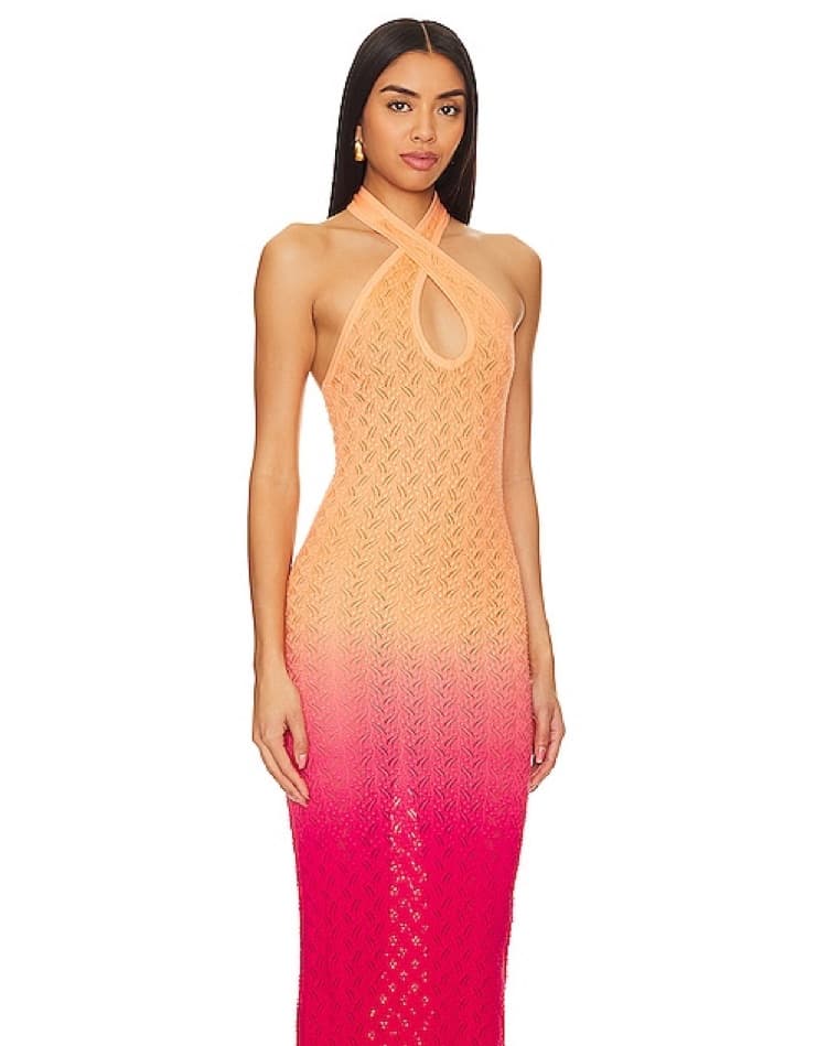 Solara Ombre Maxi Dress - Image 3