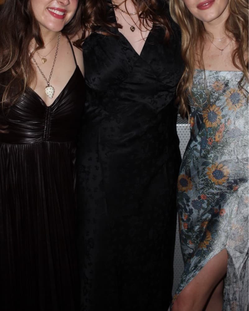Realisation Par Black silk Dress - Image 1