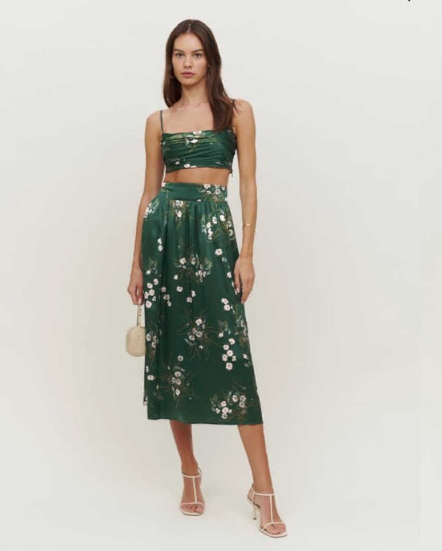 Reformation Silk Two Piece Set  - Image 2
