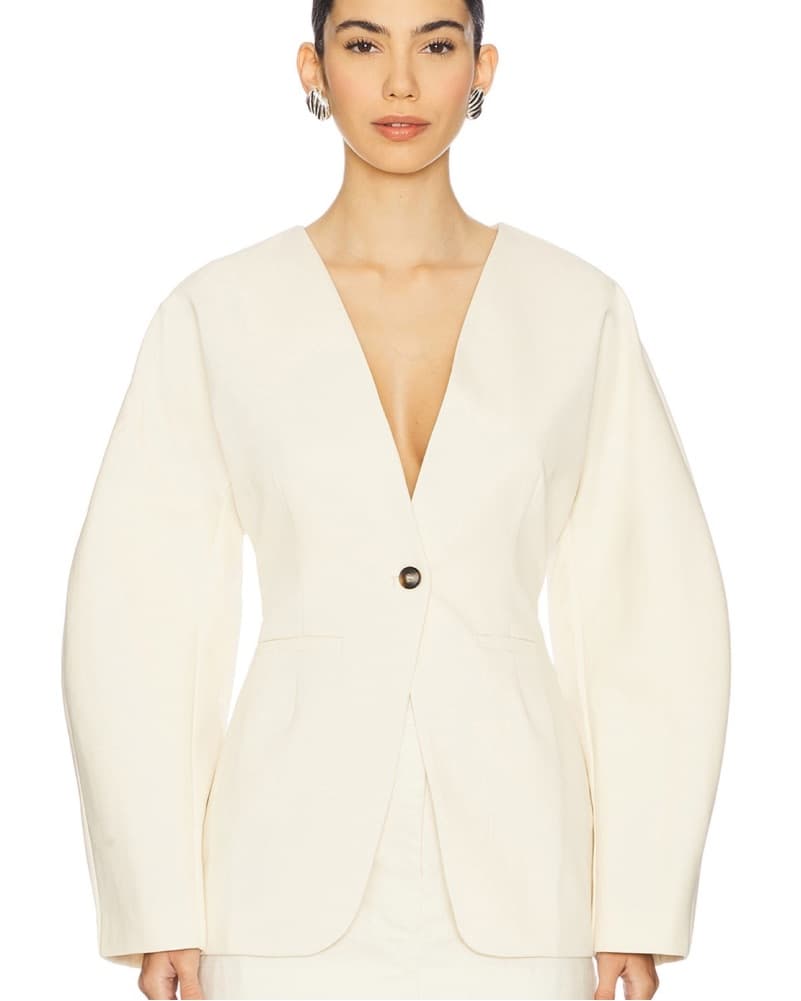 Kelli Jacket in Ivory - Image 1