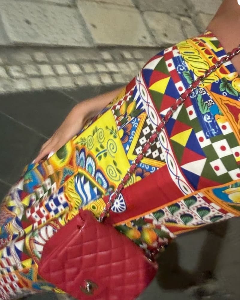 Vibrant Patchwork Maxi Dress - Image 2