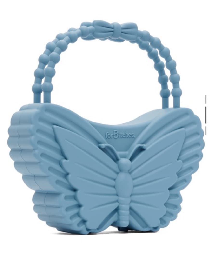 For Bitches Blue Butterfly Bag  - Image 4