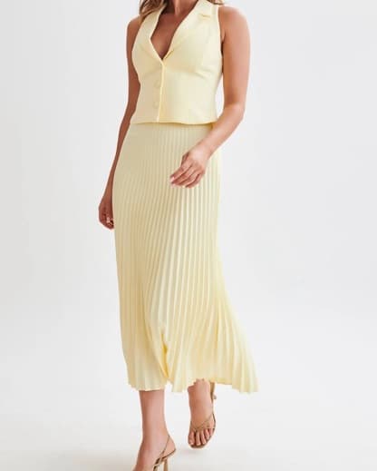 Meshki Mura & Twyla Set in Lemon - Image 1