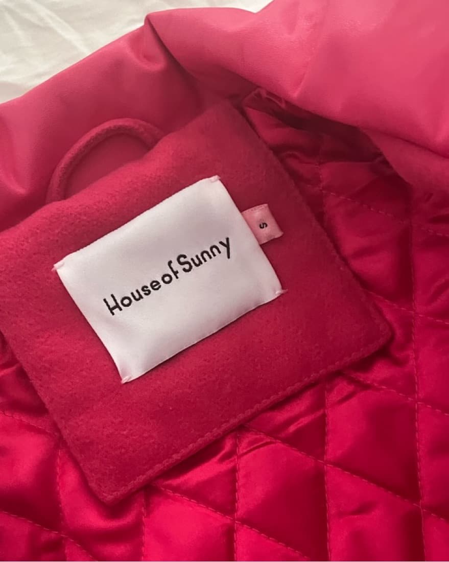 House Of Sunny ‘Take A Trip’ Pink Bomber - Image 5