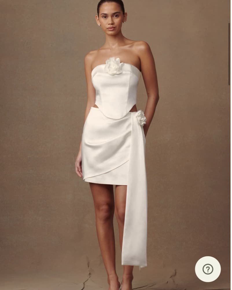 Meshki Rose Strapless Top & Skirt Set - Image 1