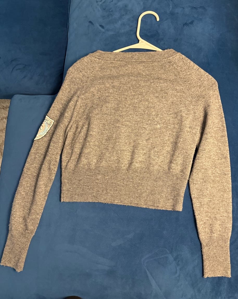 Cinq A Sept Grey Sweater - Image 3