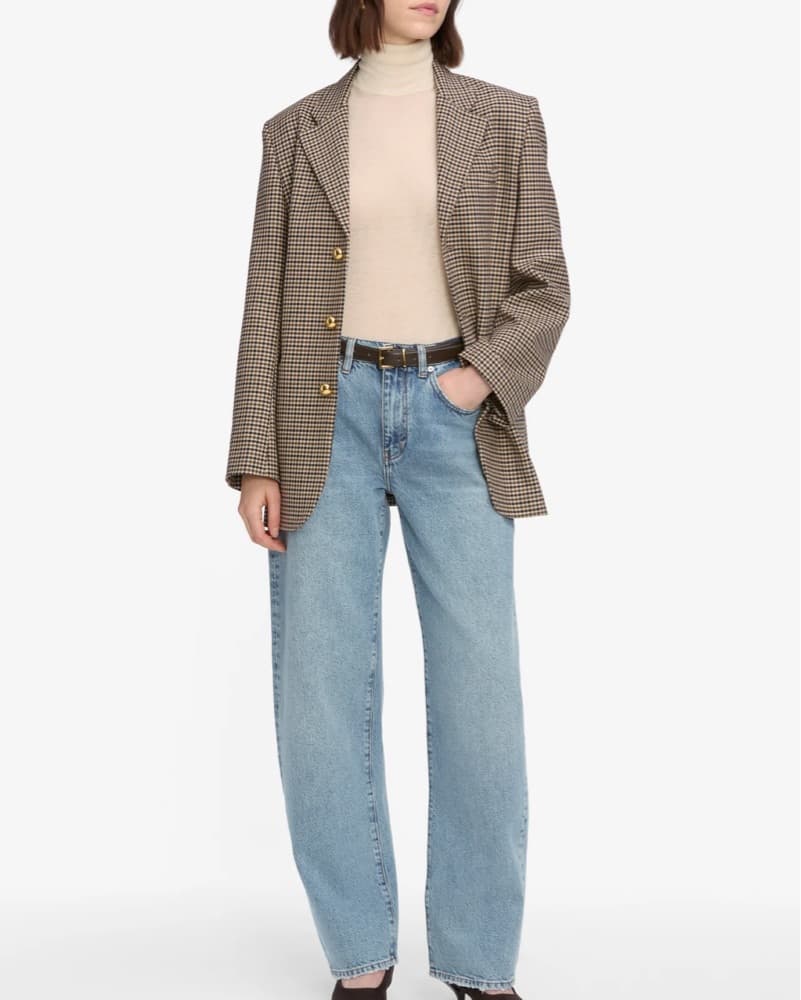 FRAME Houndstooth Blazer  - Image 3
