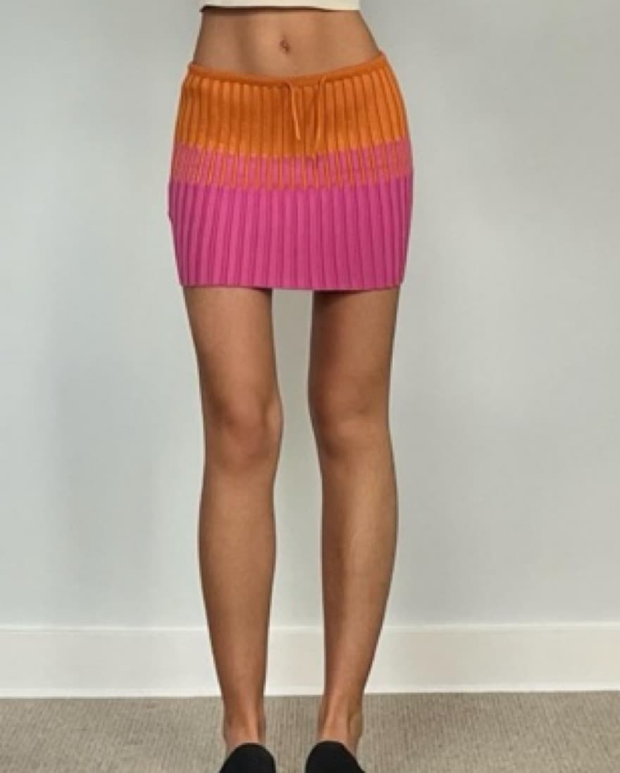 Susmies Orange And Pink Tube Top - Image 2