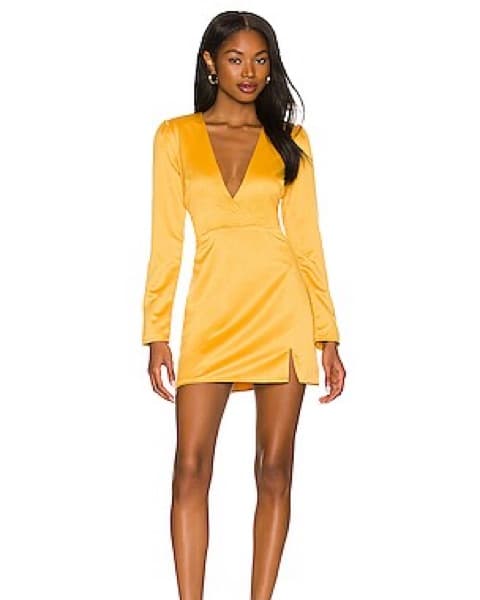 Revolve Marigold Mini Dress - Image 1