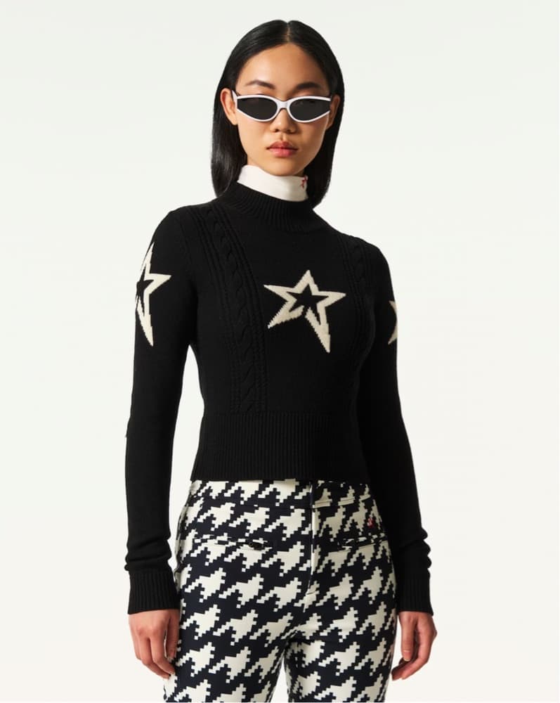 Perfect Moment Cable Merino Wool Sweater - Image 3