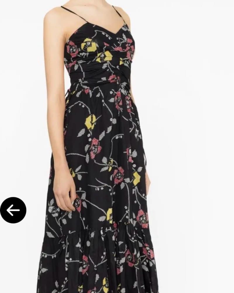 Marant Etoile Giana Floral Maxi Dress - Image 3