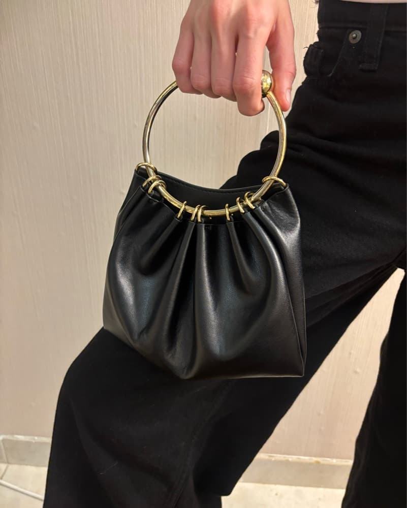 Revolve sleek and Chic Black purse  - Image 4