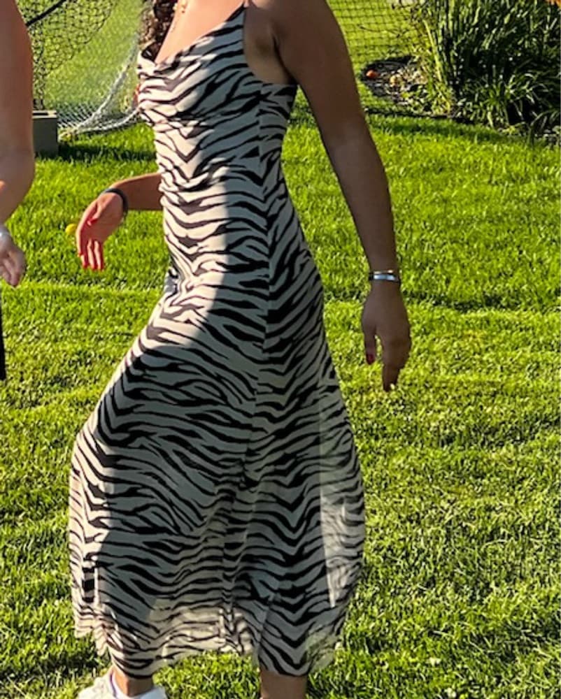 Animal Print Zara Maxi Dress - Image 2