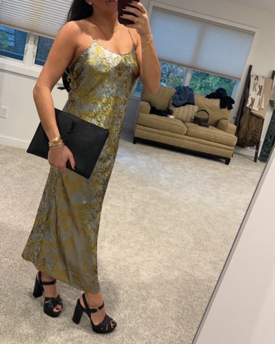Ba&Sh Flavia Strappy Midi Dress - Image 4