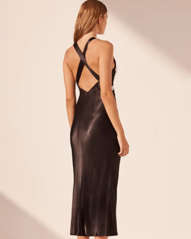 Shona Joy Black Dress - Image 3