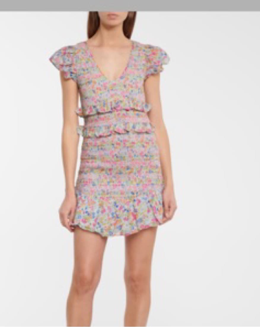 LoveShackFancy Sonora Smocked Dress - Image 4