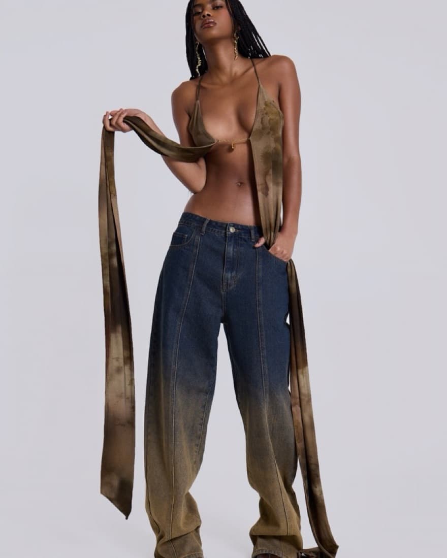 Jaded London Ayla Backless Top - Image 4