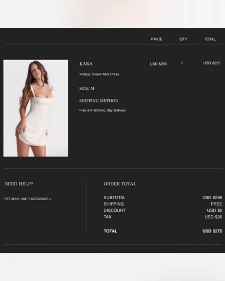 House Of CB Kara Dress - Image 3
