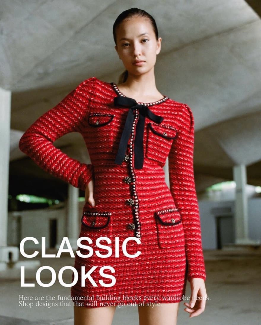 Self Portrait Knit Dress  - Image 1
