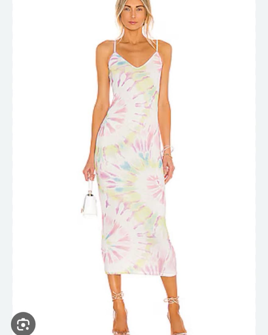 AFRM - Tie Dye Amina Dress - Image 1