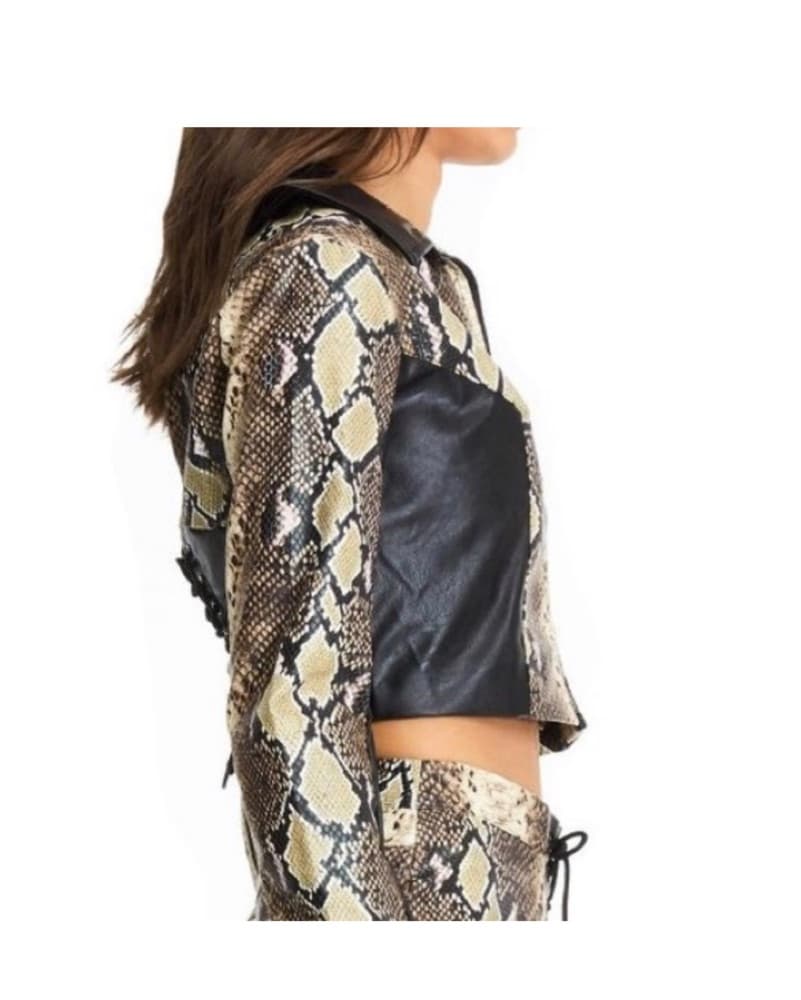 Iamgia Snakeskin Jacket - Image 3