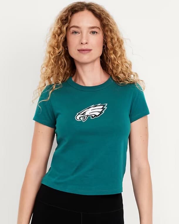 Philadelphia Eagles Baby Tee - Image 2