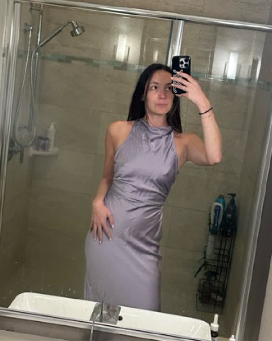 Lilac Reformation Casette Dress - Image 5