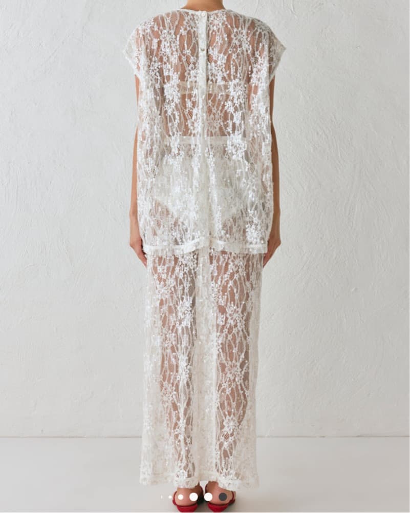 Devyn Sequin Midi Skirt  - Image 4