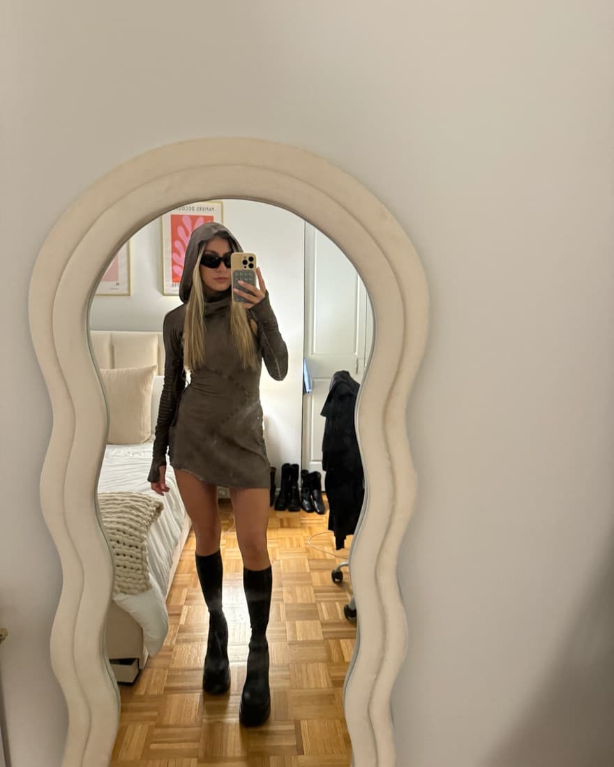 Dolls Kill Hooded Dress - Image 1