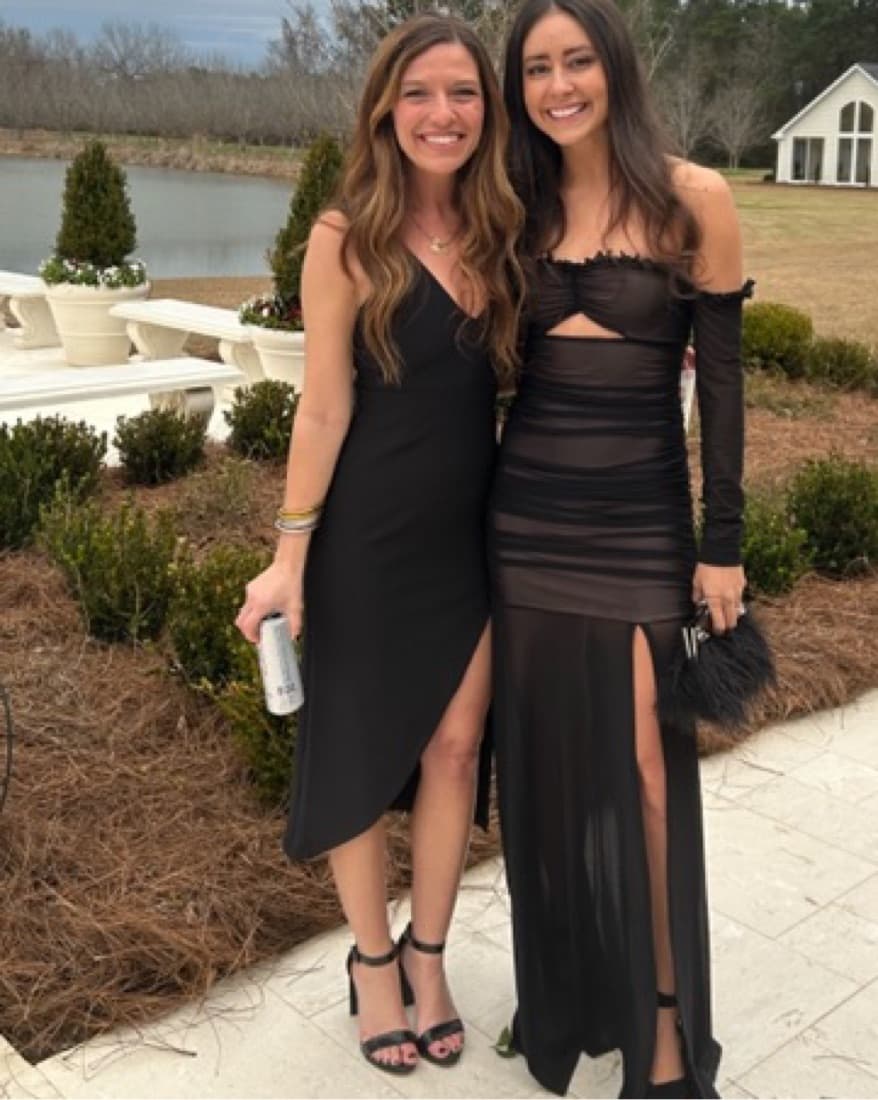 Black Midi Dress - Image 3
