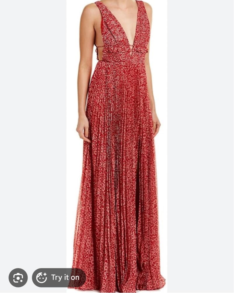 Amur Taylor Dress Red 8   - Image 4