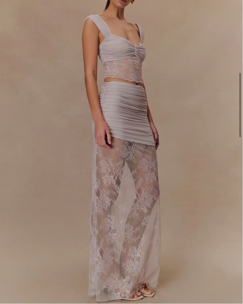Guinevere lace and mesh Set - Image 3