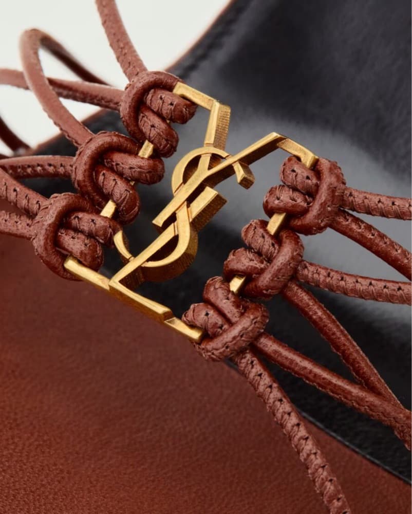Saint Laurent Babylone Sandal Heels - Image 4