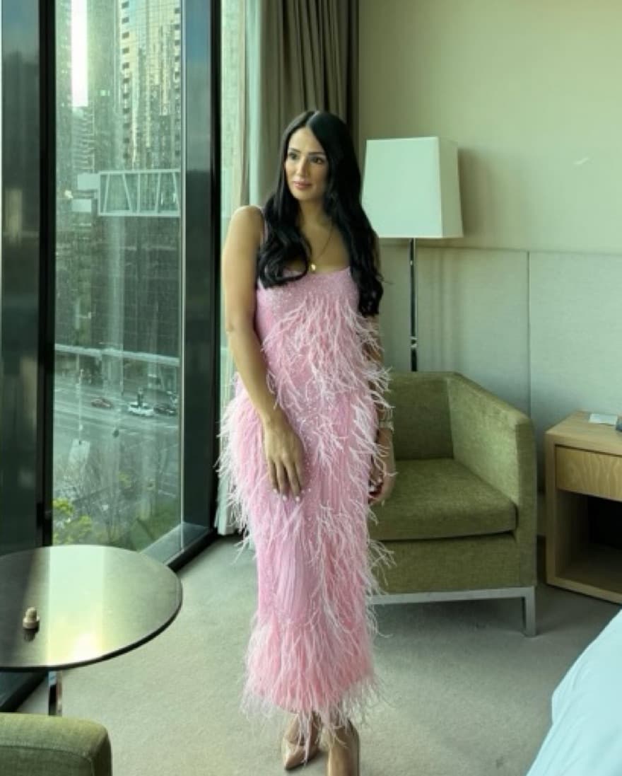 Rachel Gilbert Alice Dress in Orchid - Image 3
