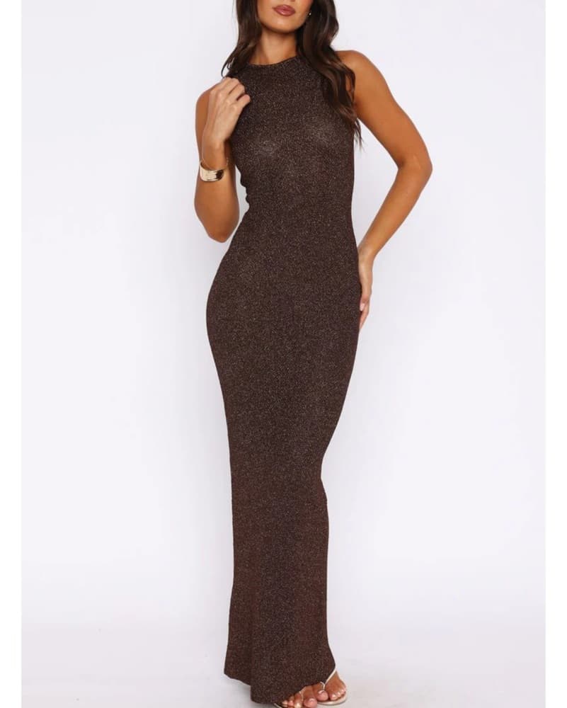 KNIT MAXI DRESS - Image 3
