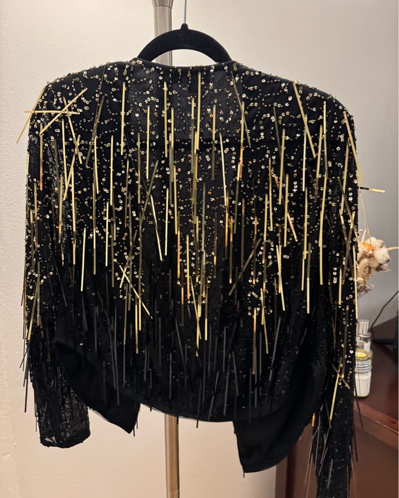 Embellished Statement Jacket - Image 2