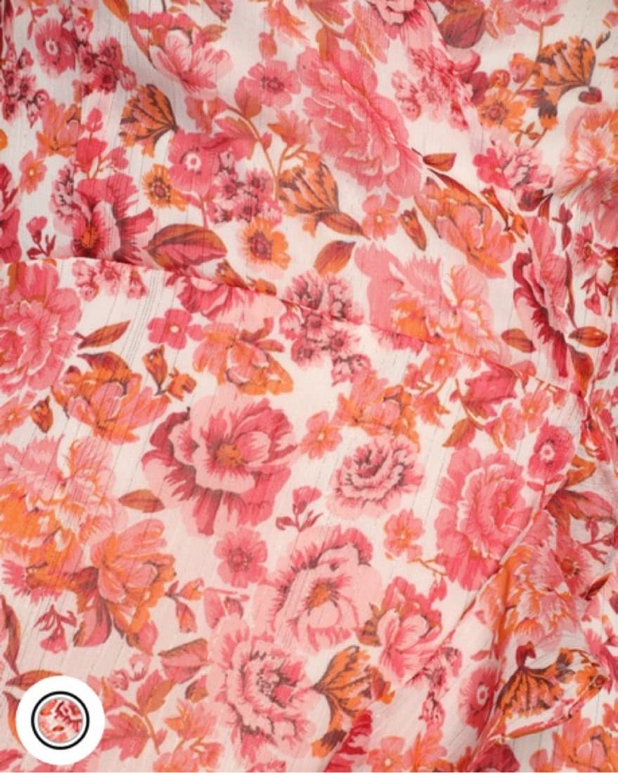 Pink Floral Maxi Dress - Image 4