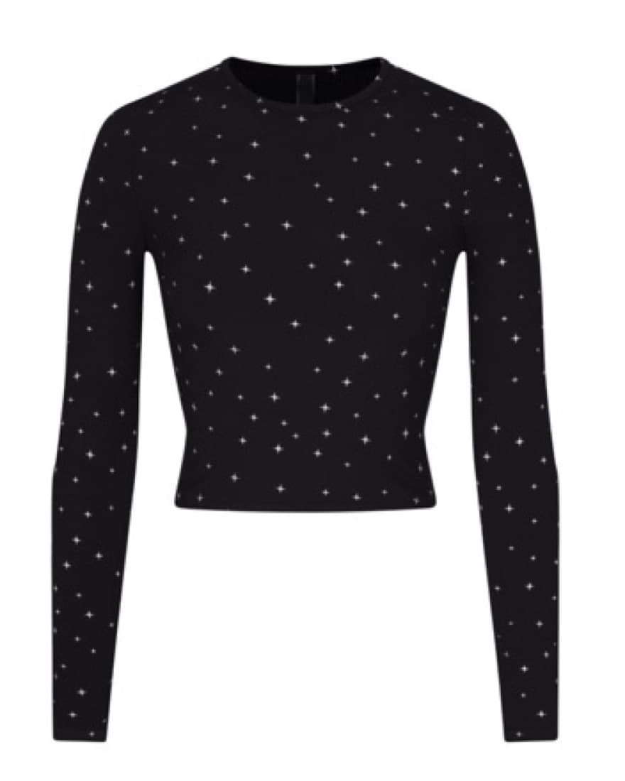 Long Sleeve Soft Crop Top - Image 1