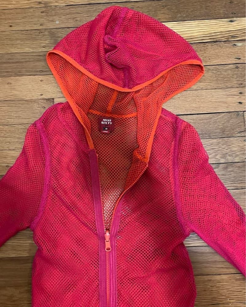 Ultra rare Miss Sixty Fishnet Zip up - Image 2