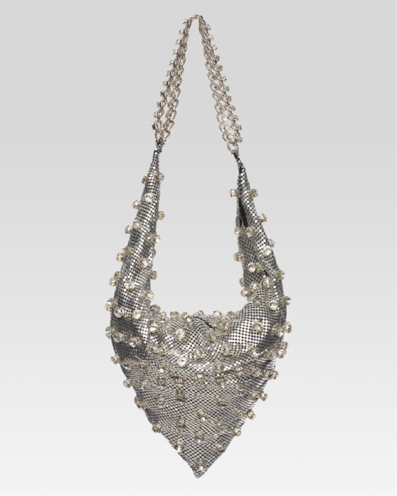 Silver Chainmail Bag - Image 1