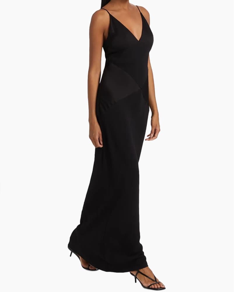 Veronica Beard Francis V Neck Maxi - Image 2