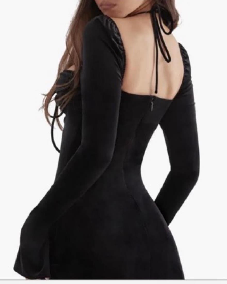 House Of CB Black mini Dress - Image 3