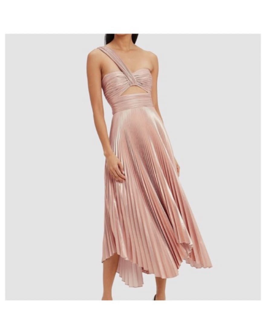ALC Rose Gold Dress - Image 1