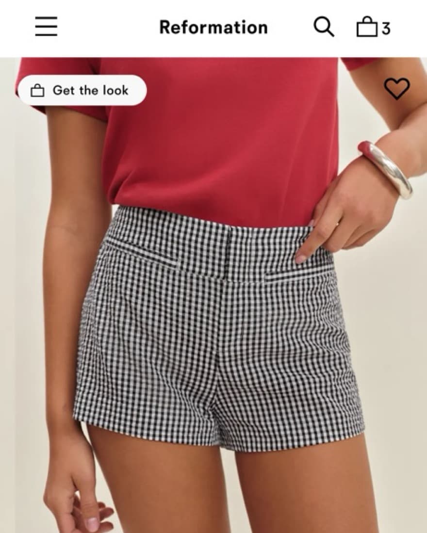 Reformation Everett Short - Image 1